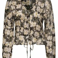 Ivy + Jack Jolie Ivory Gardenia LS Button Down Top Fashion