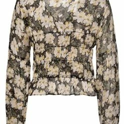 Ivy + Jack Jolie Ivory Gardenia LS Button Down Top Fashion