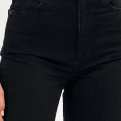 Abrand Jeans Fashion A 94 High Wide Dead Of Night Jet Black Denim Jean