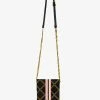 Coop Buckle The Trend Black Monogram Crossbody Bag