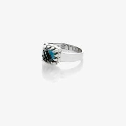 Stolen Baby Claw Ring With Blue Quartz