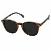 Le Specs Bandwagon Polarised Round Matte Tort Smoke Lens Sunglasses Accessories