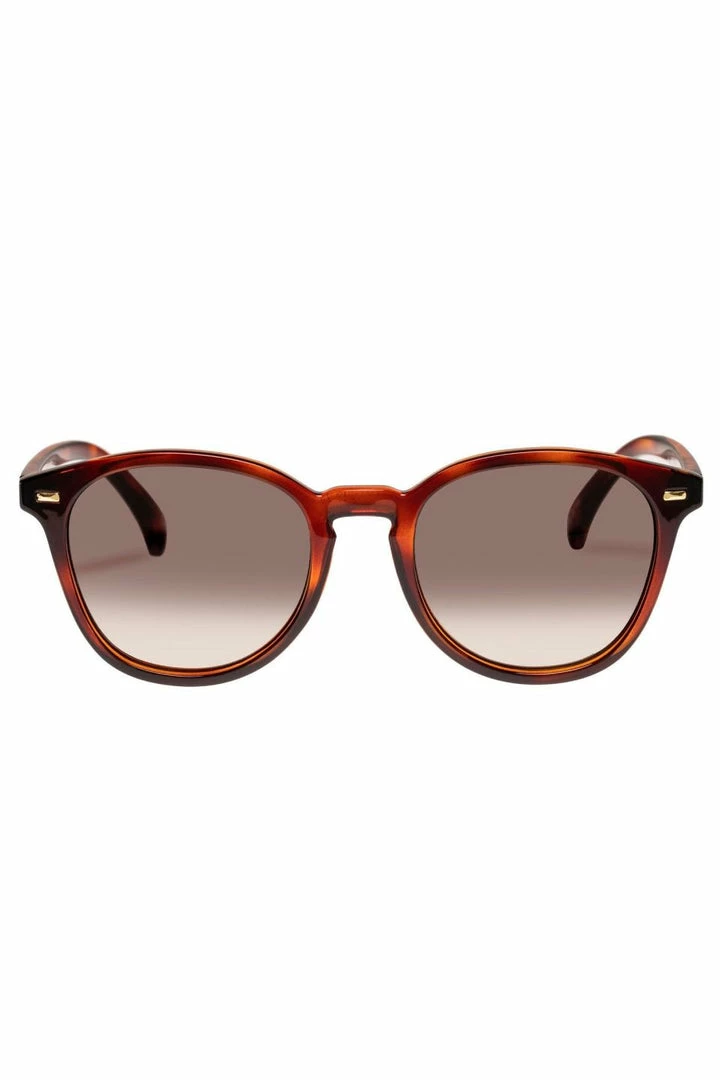 Le Specs Accessories Bandwagon Polarised Tort Khaki Grad Lens Sunglasses