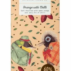 Bennetto Fairtrade Chocolate Orange With Chilli (Peach) 100gm Home & Beauty