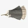 Personal Space Black + Neutral Gingham Face Mask Two Pack Accessories