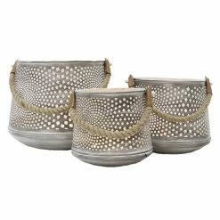 Le Forge Lantern Dubai Medium Grey White Home & Beauty