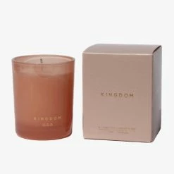 Kingdom Nude Series Luxury Soy Candle Blackberry + Bay 120g Home Fragrance