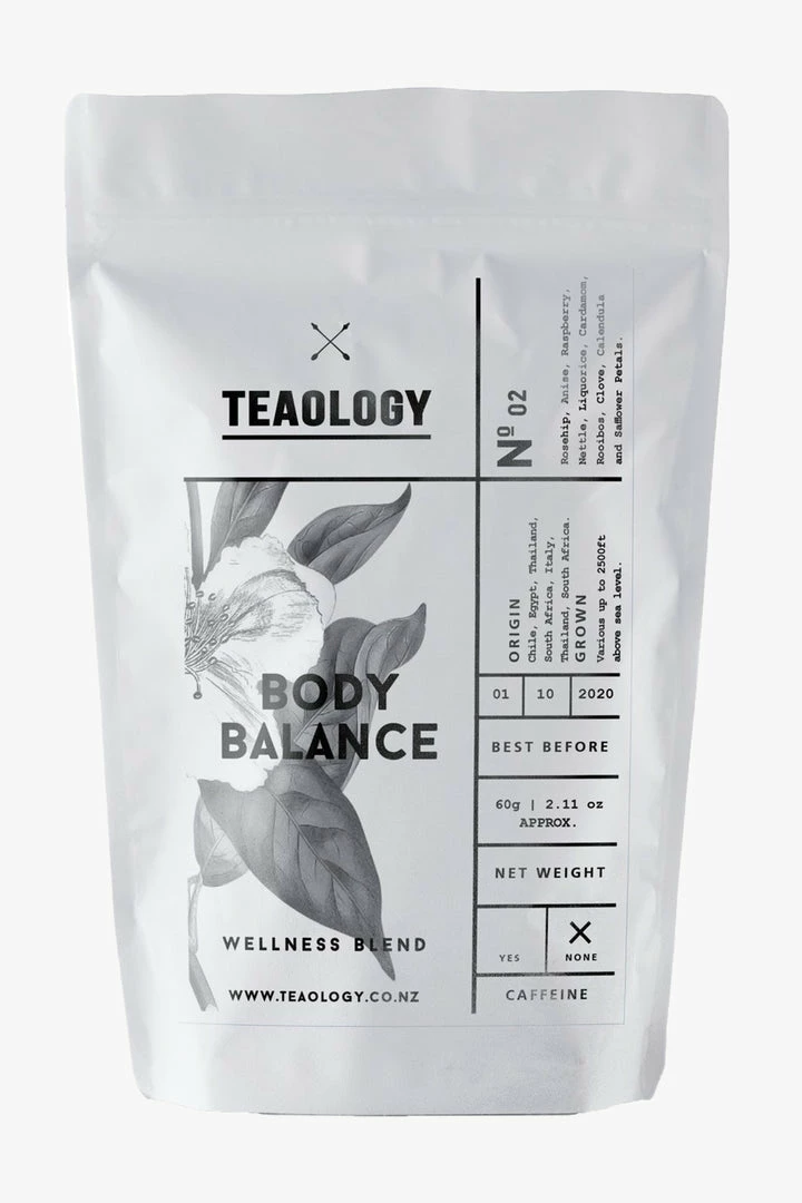 Teaology Support Local Gifts Infused Tea Body Balance Wellness Blend
