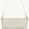 Brie Leon Accessories Isabel Stone Lizard Bag With Chain