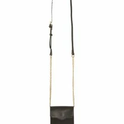 Coop Buckle The Trend Plain Black Crossbody Bag Accessories