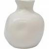 Le Forge Home & Beauty Ceramic Abstract Vase White 14cm