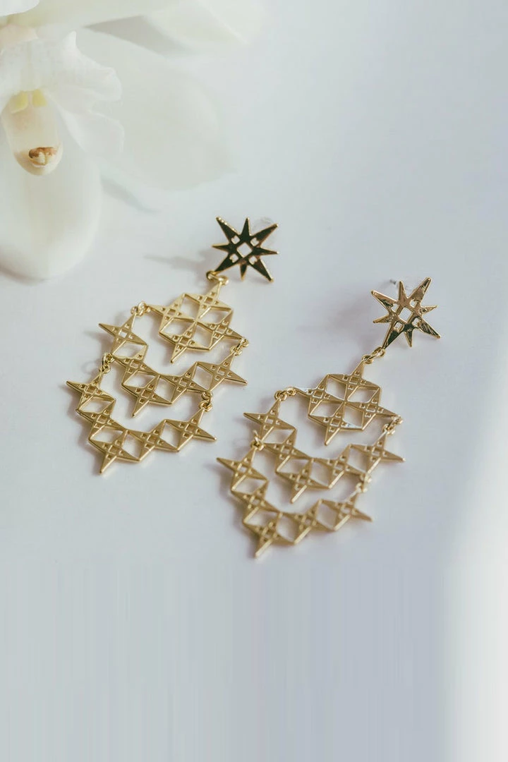 Lindi Kingi Chaos Stardust Earrings Accessories