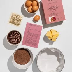 The Caker Flourless Cake Mix GF With Gold Leaf