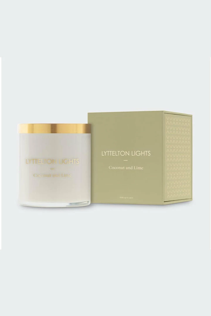 Lyttelton Lights Large NZ Made 90hr Candle