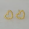 Sophie Dotty Love Stud Earrings Gold Accessories