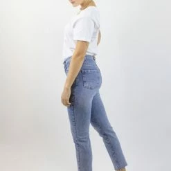 Among The Brave Stella Light Blue Slim Leg Denim Jean
