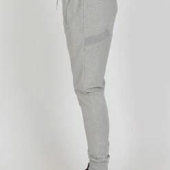 Federation Fashion Escape Grey Marle Trackies With Silver Zips