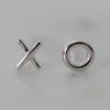 Sophie Accessories Ex Oh Stud Earrings
