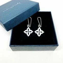 Audrey Loves Ruby Accessories Moroccan Flower Earrings