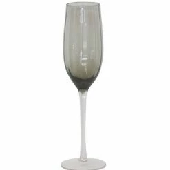 CC Interiors Fumier Grey Champagne Glass Gifts For Her