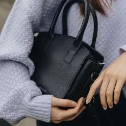 Among The Brave Keeper Lilac Chunky Textured Boxy Balloon Sleeve Knit