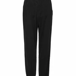 Among The Brave Fast Track Black Elastic Waist Tapered Cupro Jogger Fashion