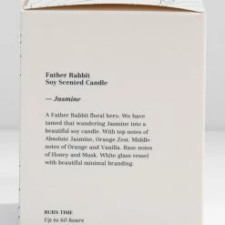 Father Rabbit Home Fragrance Jasmine Scented Candle