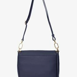 Saben Fifi Navy Leather Shoulder Bag Accessories