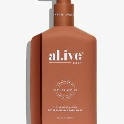 Alive Body Fig Apricot & Sage Hand & Body Wash