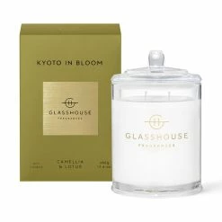 Glasshouse 380g Triple Scented Kyoto In Bloom Candle