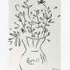 Papier HQ Gucci Flowers Black White Frame A2 Print Living & Decor