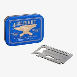 Gentlemen's Hardware Credit Card Multi-Tool Titanium