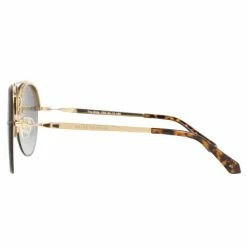 Prive Revaux Glide Aviators Champagne Gold Grey Gradient Lens Sunglasses