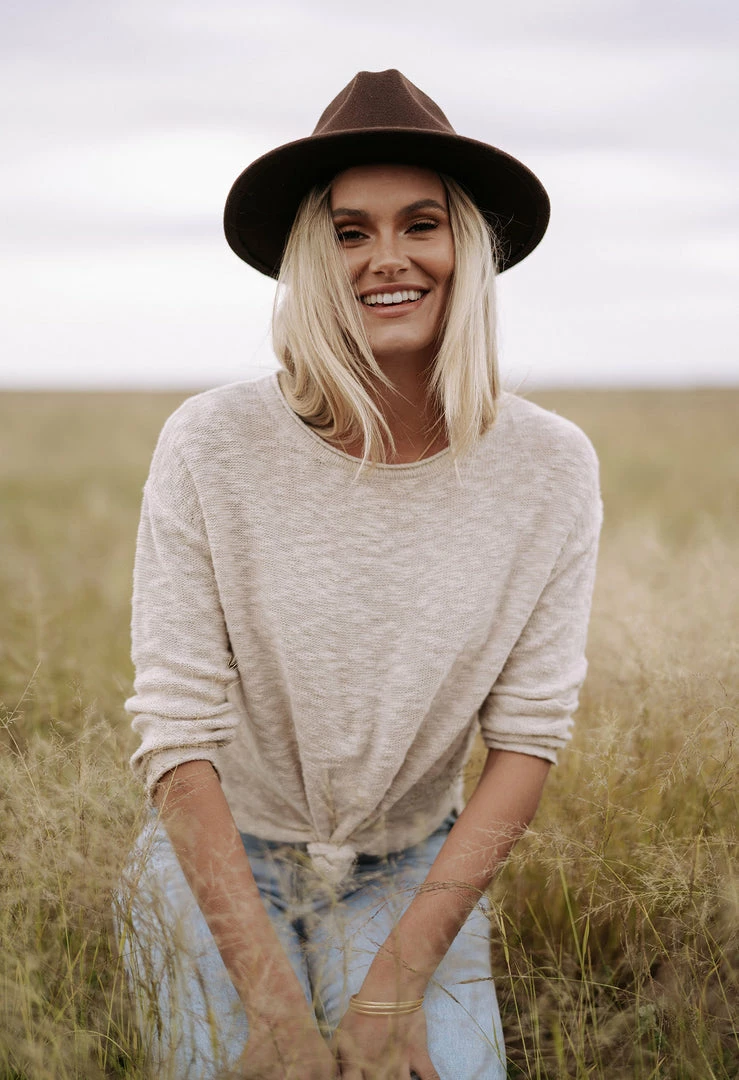 Humidity Lifestyle Billie Chocolate Fedora Hat Accessories