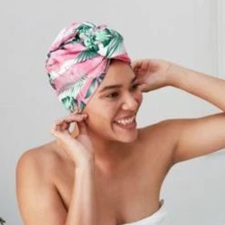 Dock And Bay Hair Wrap Botanical Collection Banana Leaf Bliss Cushion, Throws & Linen