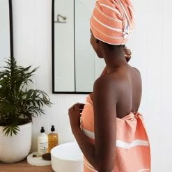 Dock And Bay Home Hair Wrap Collection Sandalwood Terracotta