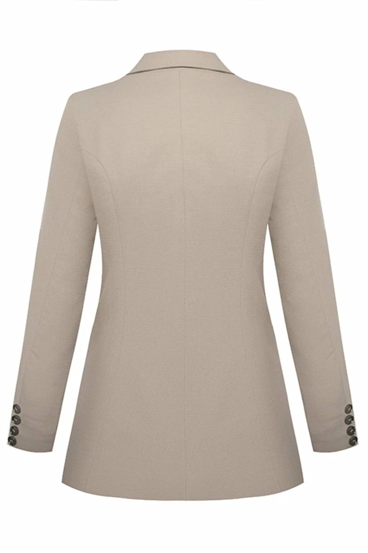 Ivy + Jack Harper Stone Textured Double Breasted Blazer Fashion