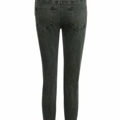 Among The Brave Harper Dark Khaki Knee Dart Denim Jean