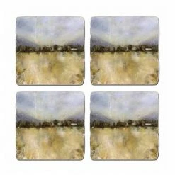 CC Interiors Set Of 4 Harvest Coasters Table & Kitchen