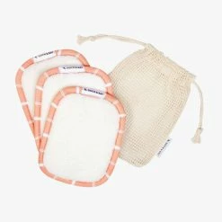 Dock And Bay Home Reusable Makeup Wipes Pk Of 3 Sandalwood Terracotta Cushion, Throws & Linen