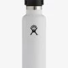 Hydro Flask 621ml White Standard Mouth Drink Bottle