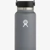 Hydro Flask 946ml Stone Grey Wide Mouth Drink Bottle