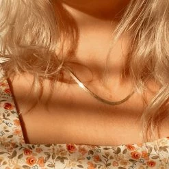 Silver Linings Axel Snake Chain Gold Necklace Accessories