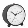 Karlsson Pellet Feet Black Alarm Clock