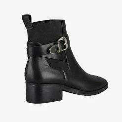 Solsana Accessories Lennox Black Leather Boot