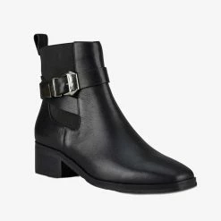 Solsana Accessories Lennox Black Leather Boot