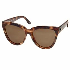 Le Specs Accessories Liar Liar Oversized Catseye Tort Brown Lens Sunglasses
