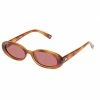 Le Specs Outta Love Oval Vintage Tort Sunglasses Accessories