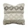 Mulberi Cushion, Throws & Linen Leblon Natural White Grey Textured Cushion 45x45cm