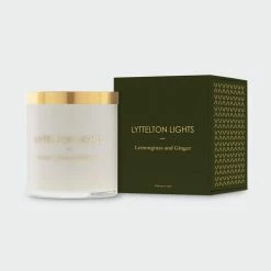 Lyttelton Lights Large NZ Made 90hr Candle